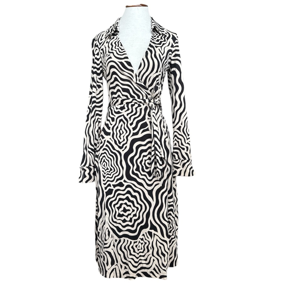 Diane Von Furstenberg Wrap Dress, Size
